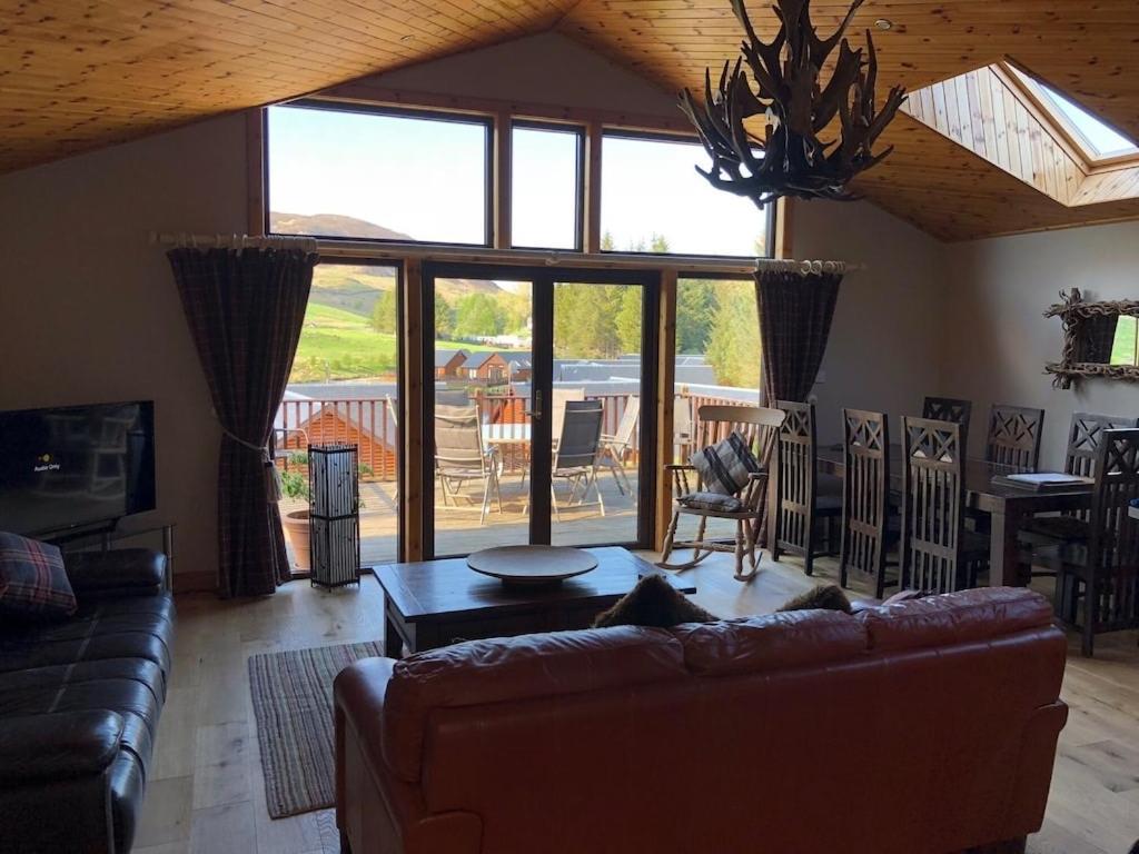 Lochside Lodge Glengoulandie 외부 사진